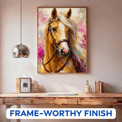 Blazing Color Horse | Paint by Numbers Kit