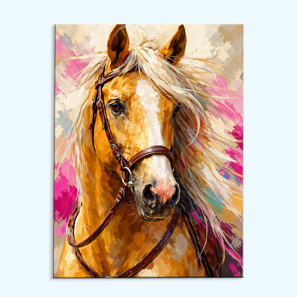 Blazing Color Horse | Paint by Numbers Kit