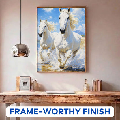 Twin Tide Horse | Paint by Numbers Kit