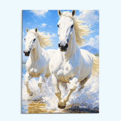 Twin Tide Horse | Paint by Numbers Kit