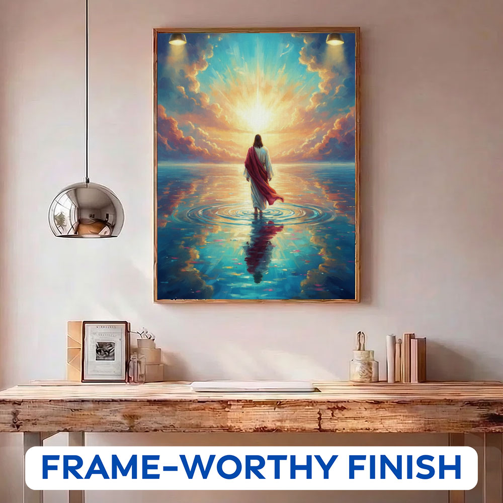 Jesus Walk Into the Light | Paint by Numbers Kit