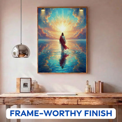Jesus Walk Into the Light | Paint by Numbers Kit