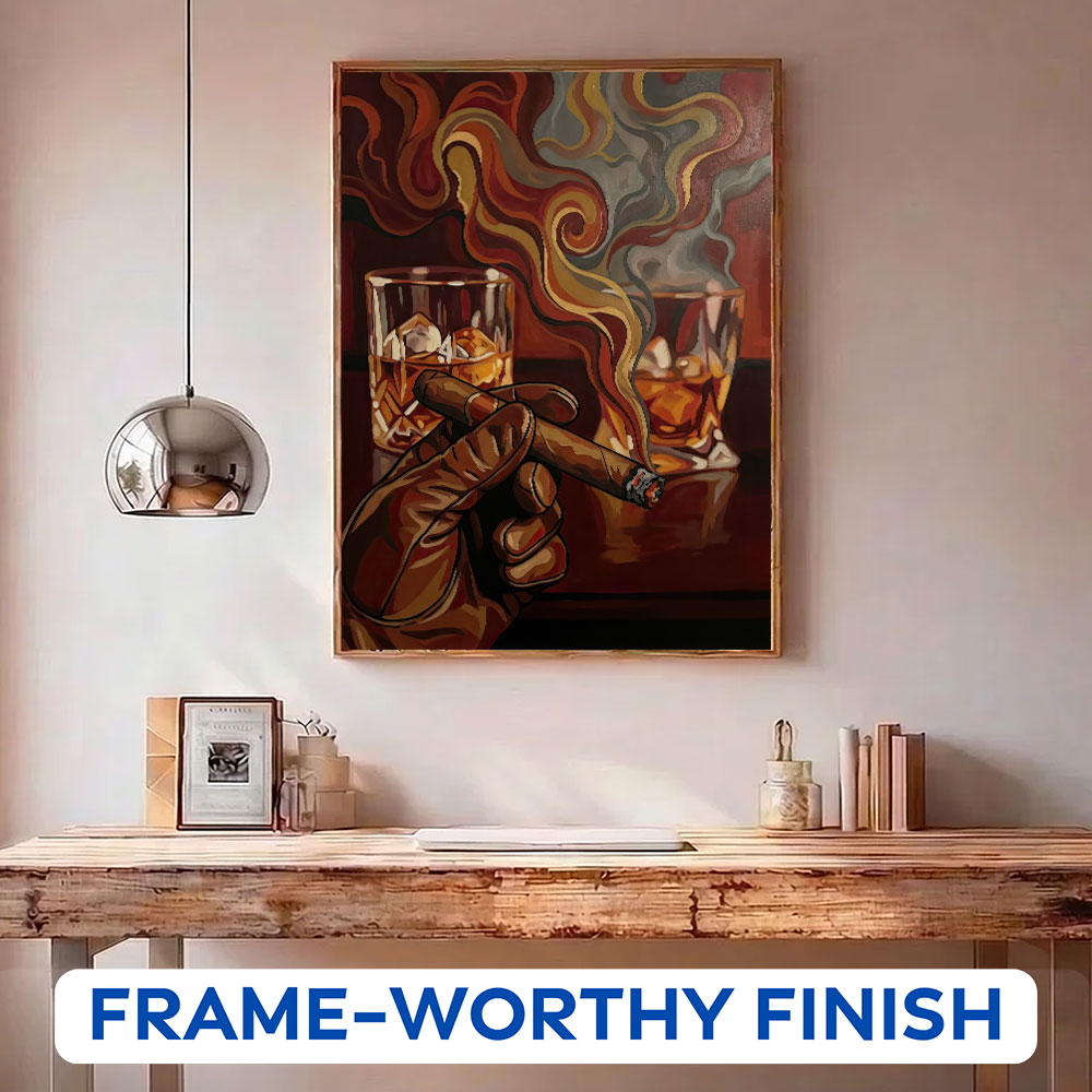 The Golden Coil | Paint by Numbers Kit