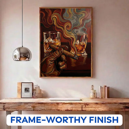 The Golden Coil | Paint by Numbers Kit