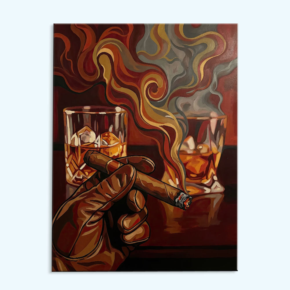 The Golden Coil | Paint by Numbers Kit