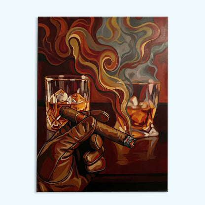 The Golden Coil | Paint by Numbers Kit