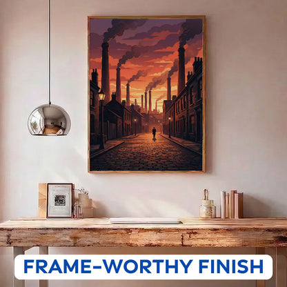 The Last Walk at Dusk | Paint by Numbers Kit