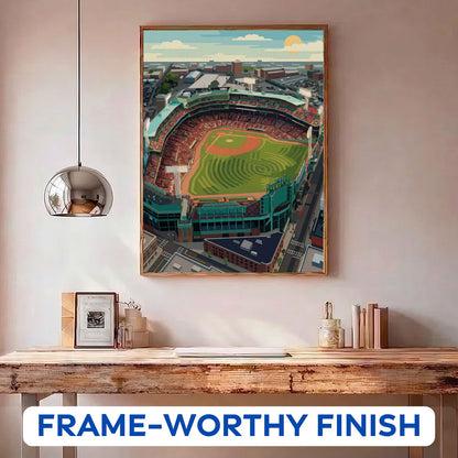 Boston Historic Ballpark | Paint by Numbers Kit