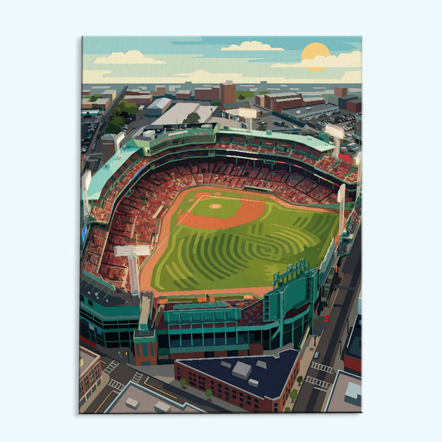 Boston Historic Ballpark | Paint by Numbers Kit