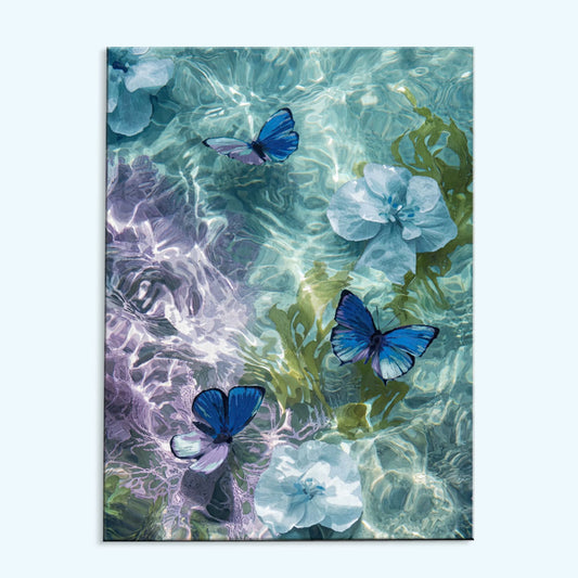 Butterflies Among Blooming Dreams | Paint by Numbers Kit