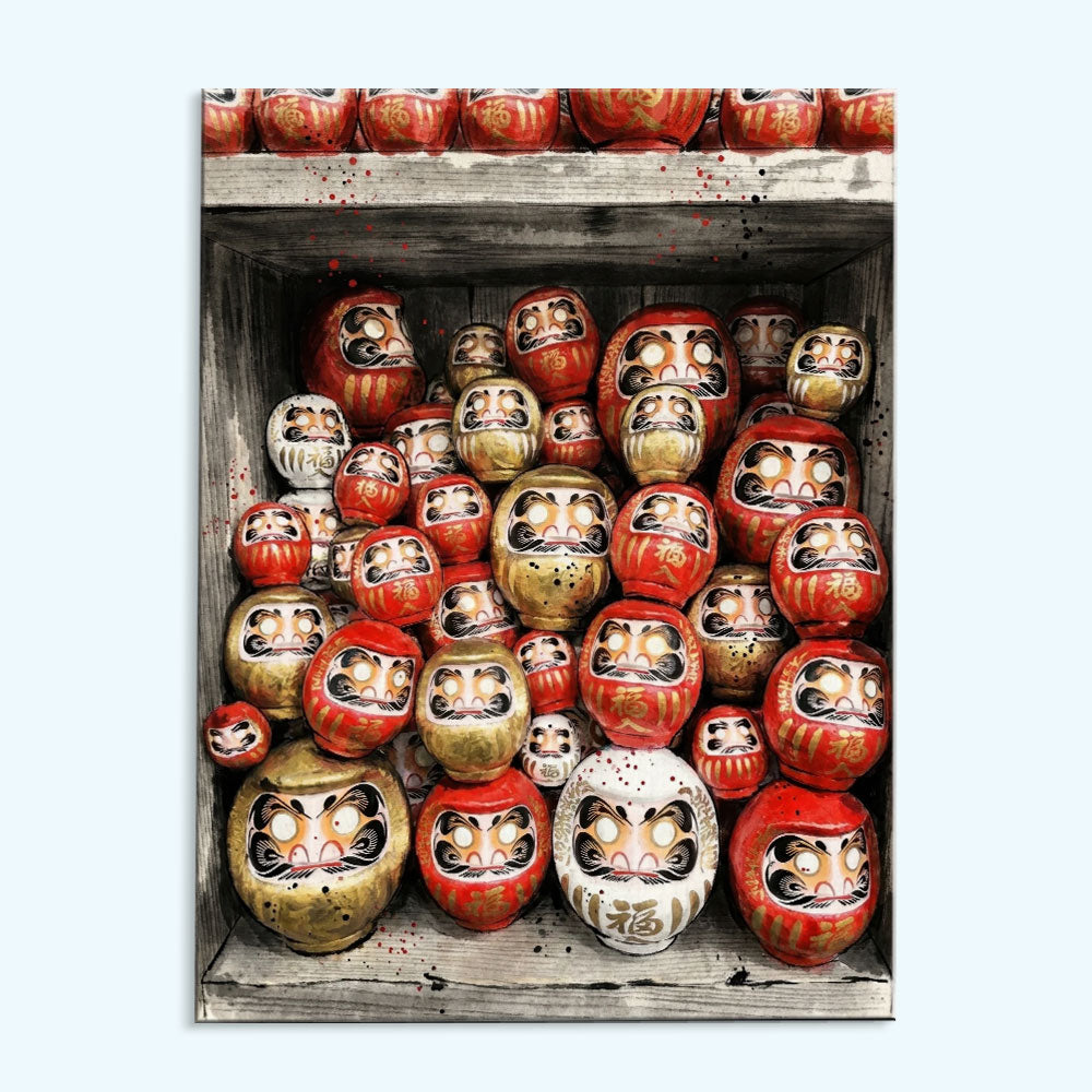 Daruma Dreams | Paint by Numbers Kit