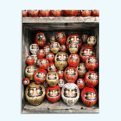 Daruma Dreams | Paint by Numbers Kit