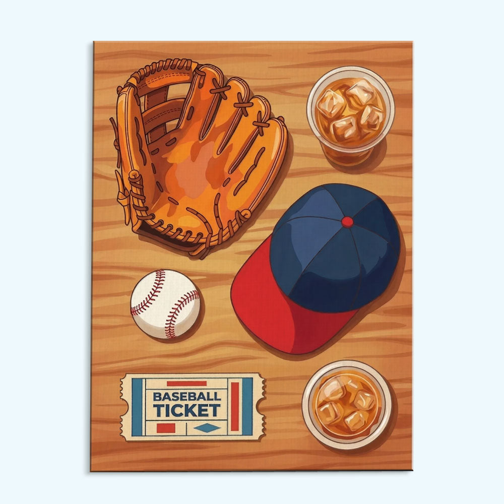 Game Day Essentials | Paint by Numbers Kit