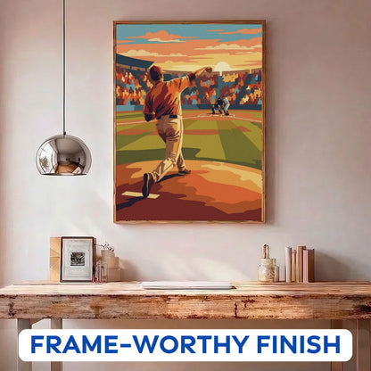 The Final Pitch| Paint by Numbers Kit