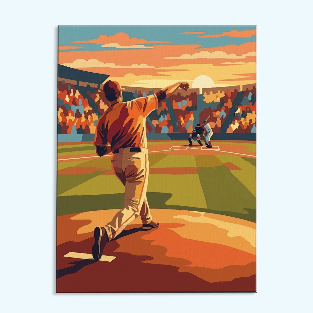 The Final Pitch| Paint by Numbers Kit