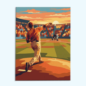 The Final Pitch| Paint by Numbers Kit