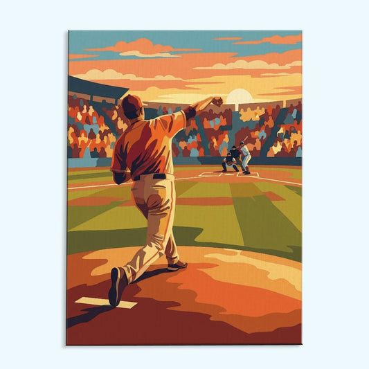 The Final Pitch| Paint by Numbers Kit