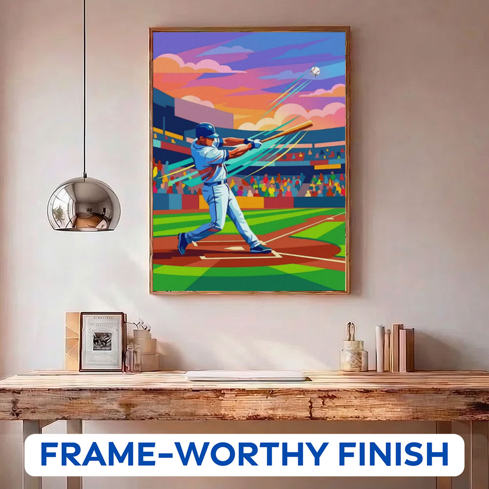 The Home Run | Paint by Numbers Kit