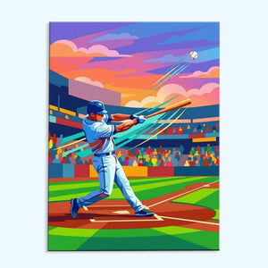 The Home Run | Paint by Numbers Kit