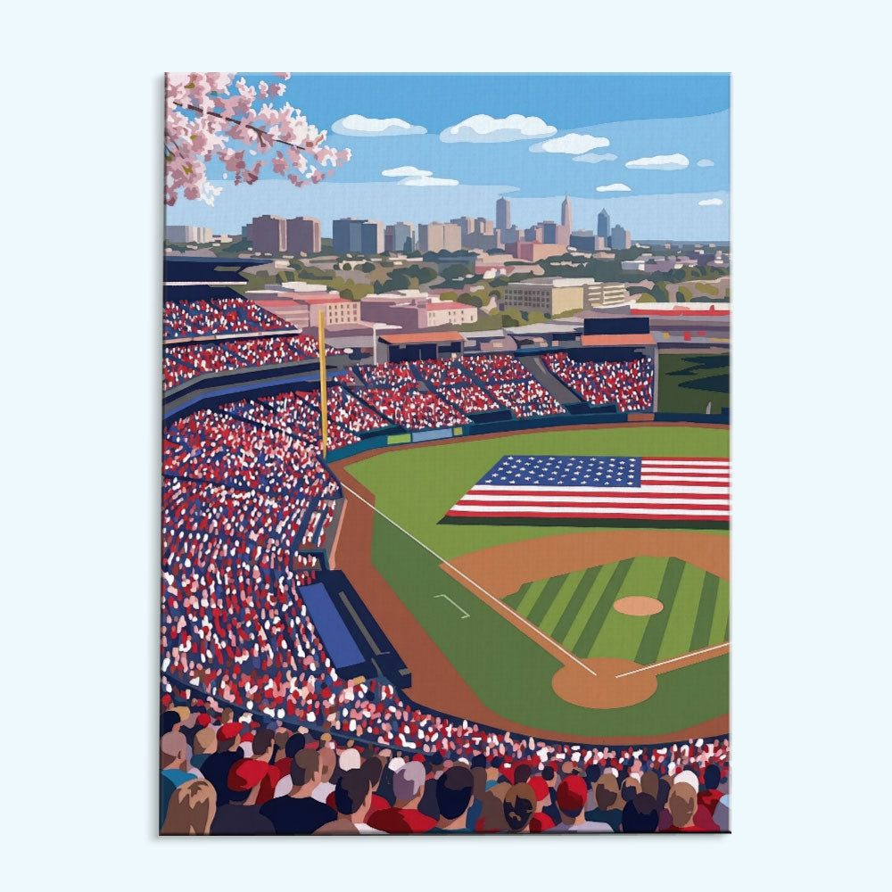 Washington Capital Ballpark | Paint by Numbers Kit