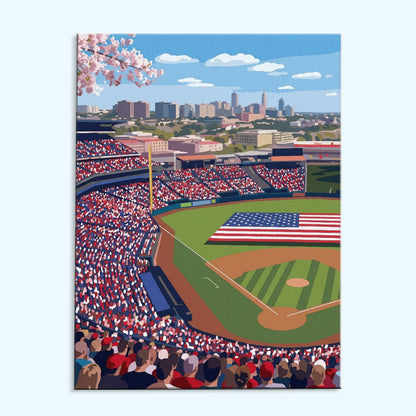 Washington Capital Ballpark | Paint by Numbers Kit