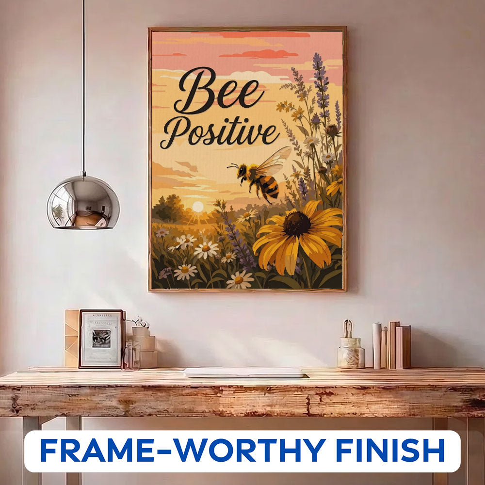 Bee Positive | Paint by Numbers Kit