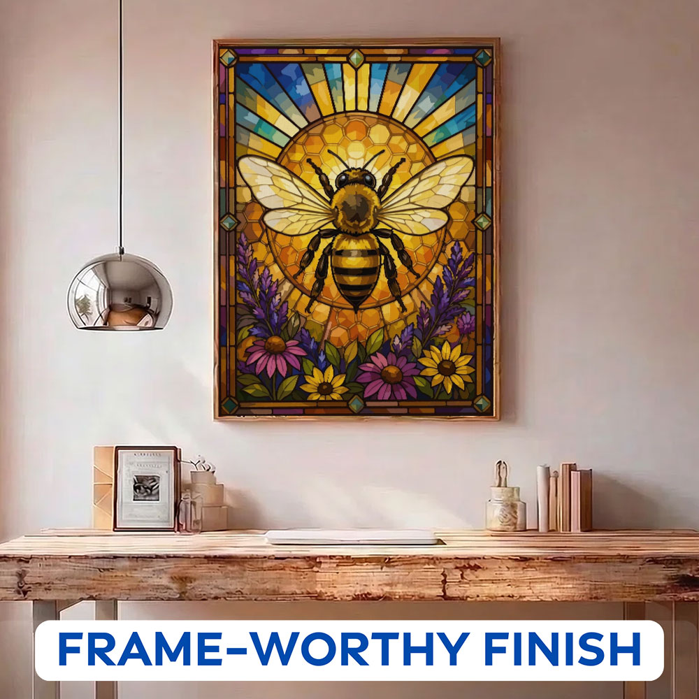 Cathedral Bee | Paint by Numbers Kit