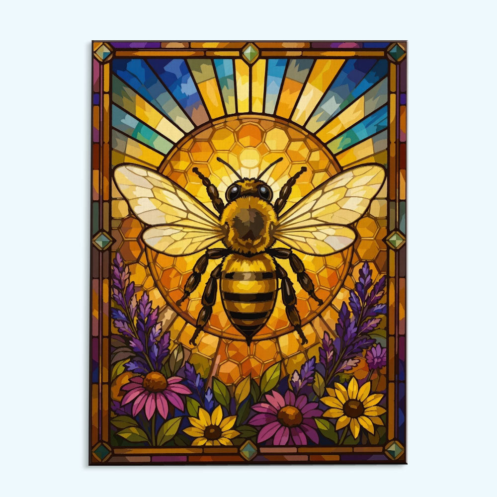 Cathedral Bee | Paint by Numbers Kit
