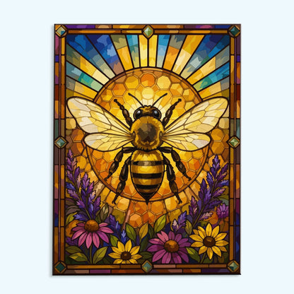 Cathedral Bee | Paint by Numbers Kit