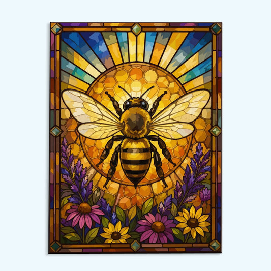 Cathedral Bee | Paint by Numbers Kit