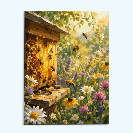 Golden Hive | Paint by Numbers Kit