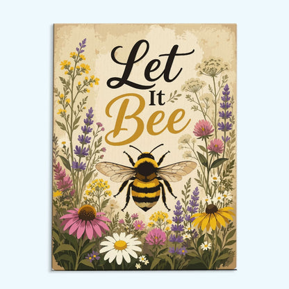 Let It Bee | Paint by Numbers Kit