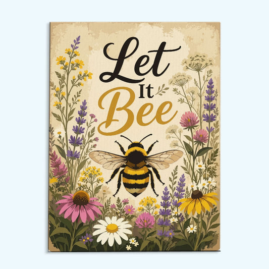 Let It Bee | Paint by Numbers Kit
