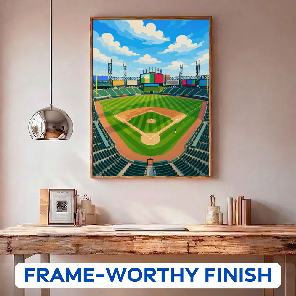 Chicago Southside Ballpark | Paint by Numbers Kit