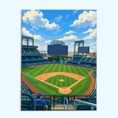 New York City Ballpark | Paint by Numbers Kit