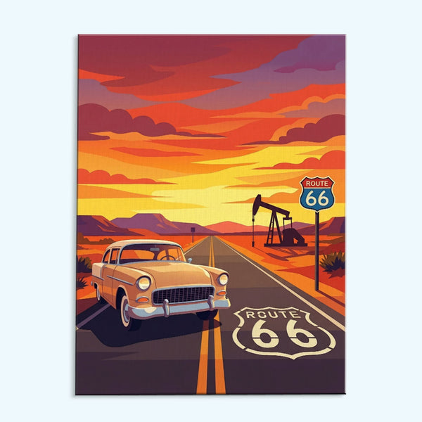 Desert Dusk - Route 66 Collection