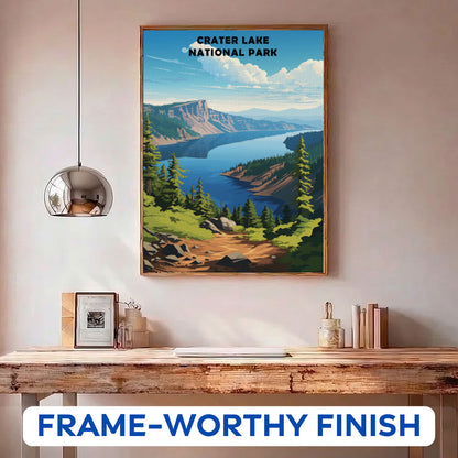 Crater Lake National Park | Paint by Numbers Kit