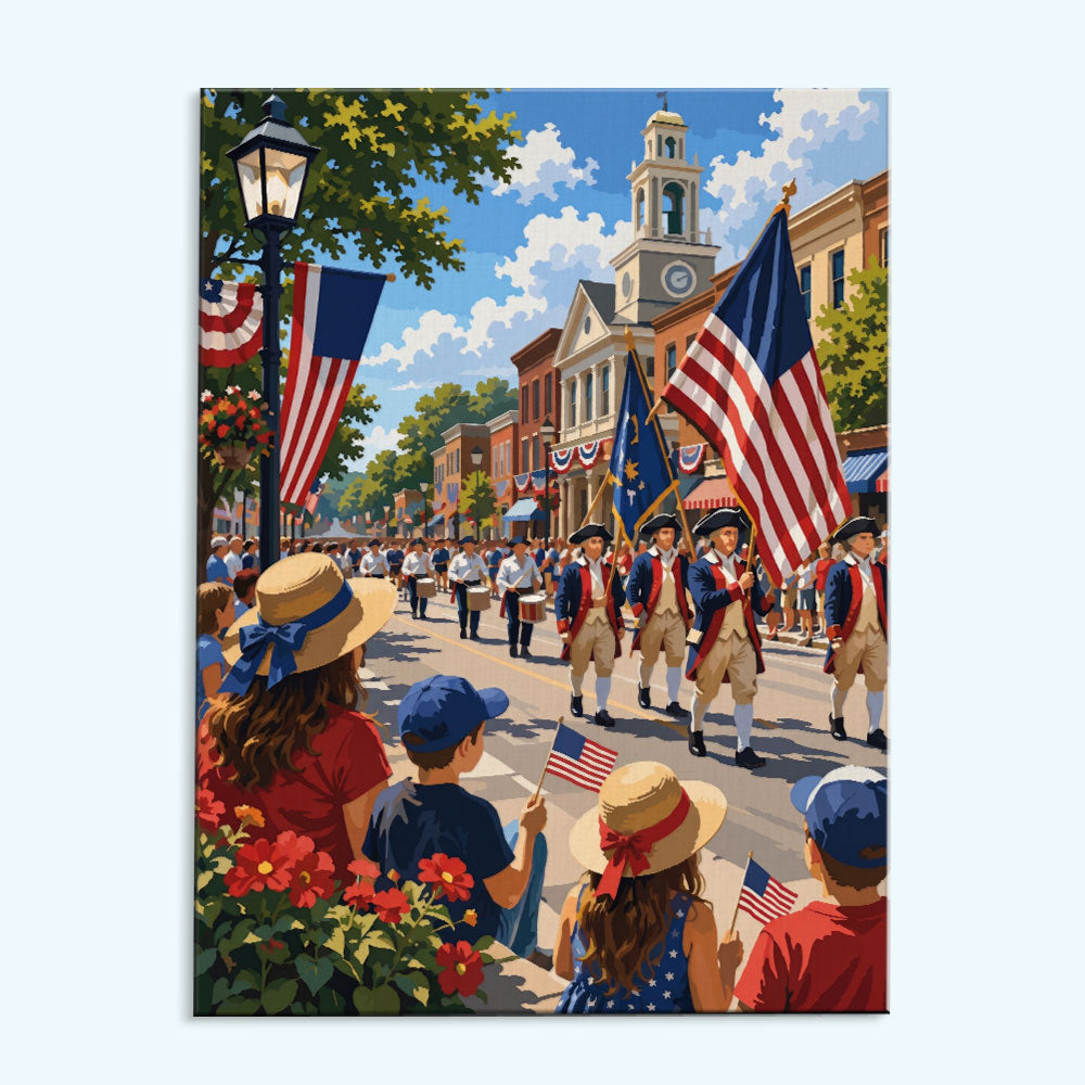 Main Street Parade | Paint by Numbers Kit
