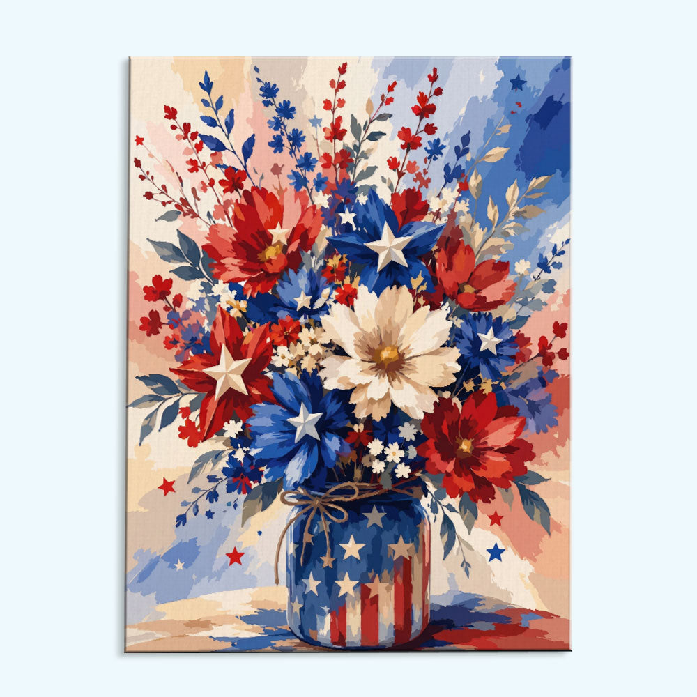 Stars & Petals  Paint by Numbers Kit