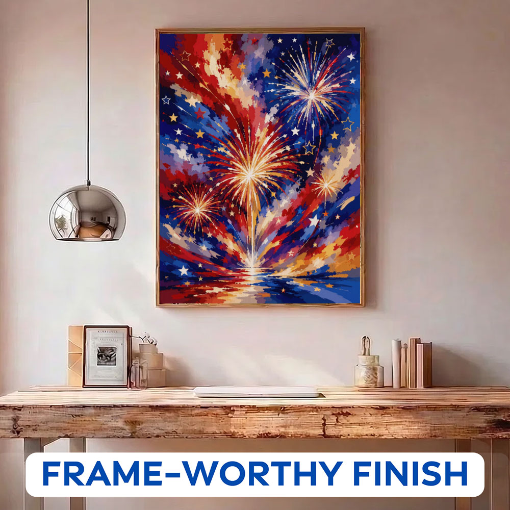 Freedom Fireworks | Paint by Numbers Kit