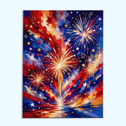 Freedom Fireworks | Paint by Numbers Kit