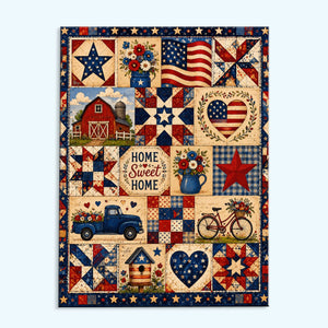 Homegrown Freedom | Paint by Numbers Kit