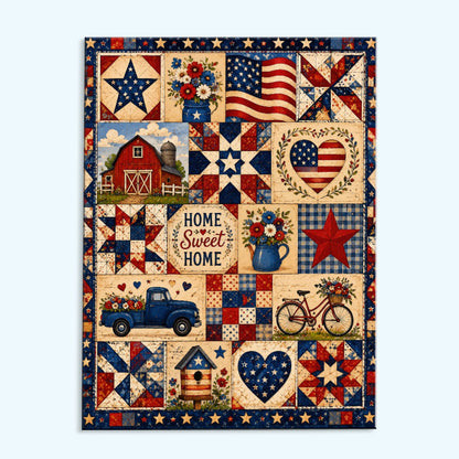 Homegrown Freedom | Paint by Numbers Kit
