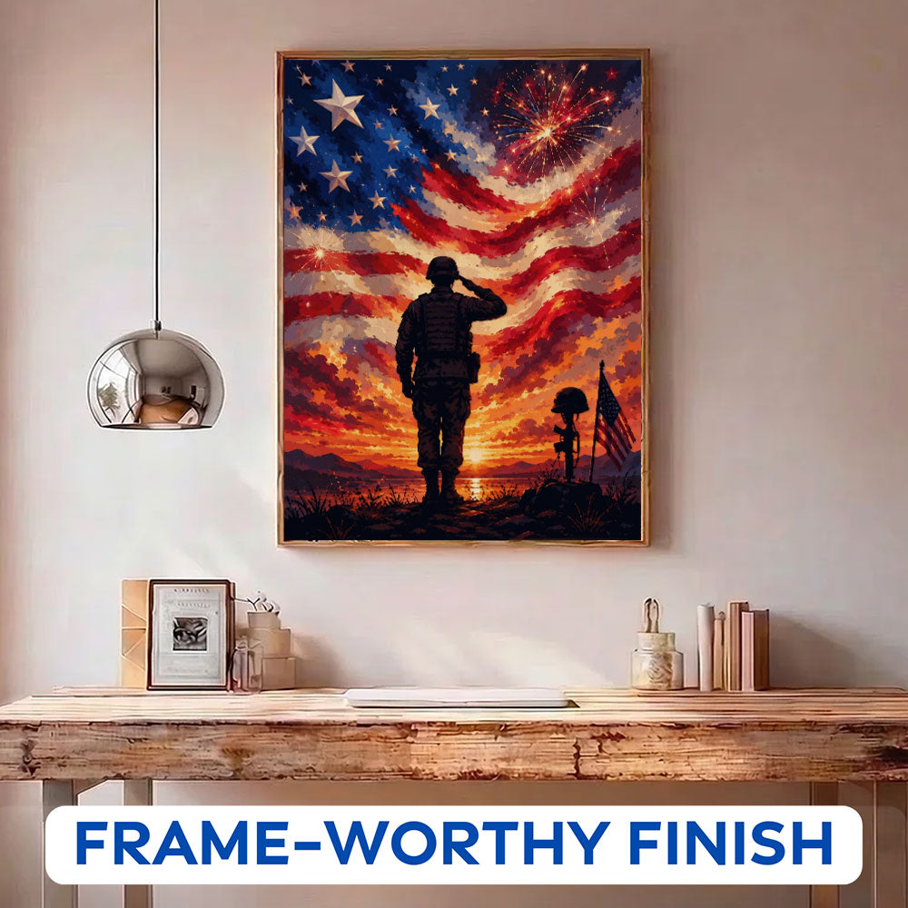 Silent Honor| Paint by Numbers Kit