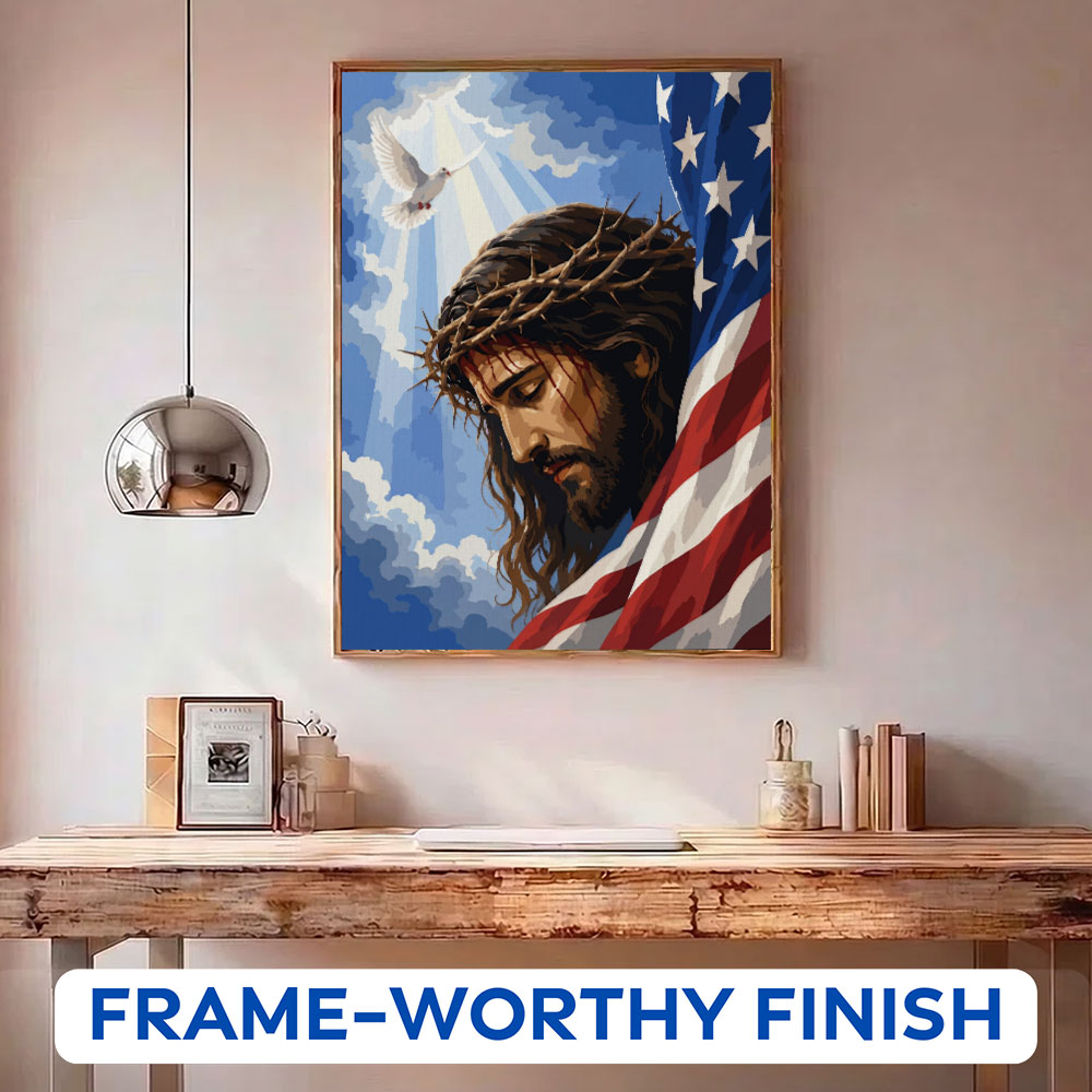 Faith & Freedom | Paint by Numbers Kit