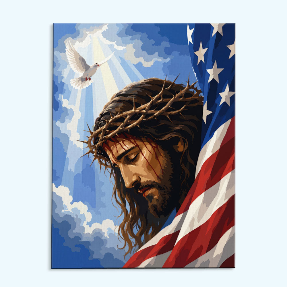 Faith & Freedom | Paint by Numbers Kit