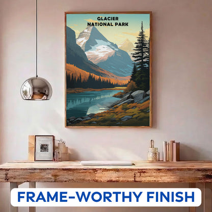 Glacier National Park | Paint by Numbers Kit