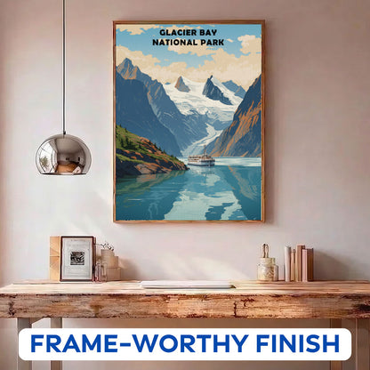 Glacier Bay National Park | Paint by Numbers Kit