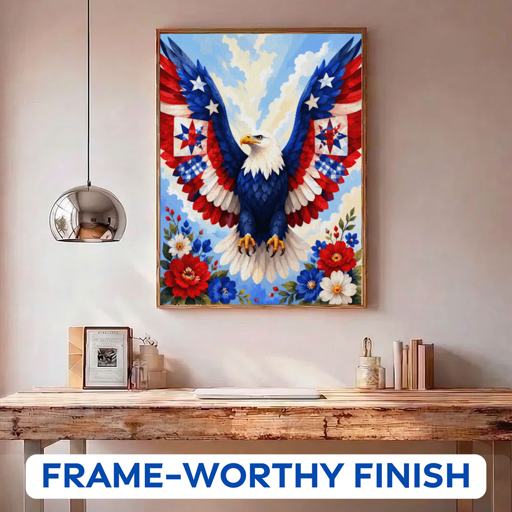 Eagle Freedom Wings | Paint by Numbers Kit