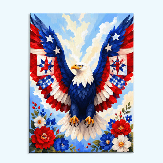 Eagle Freedom Wings | Paint by Numbers Kit
